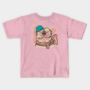 CUTE SMILING PIT BULL Kids T-Shirt